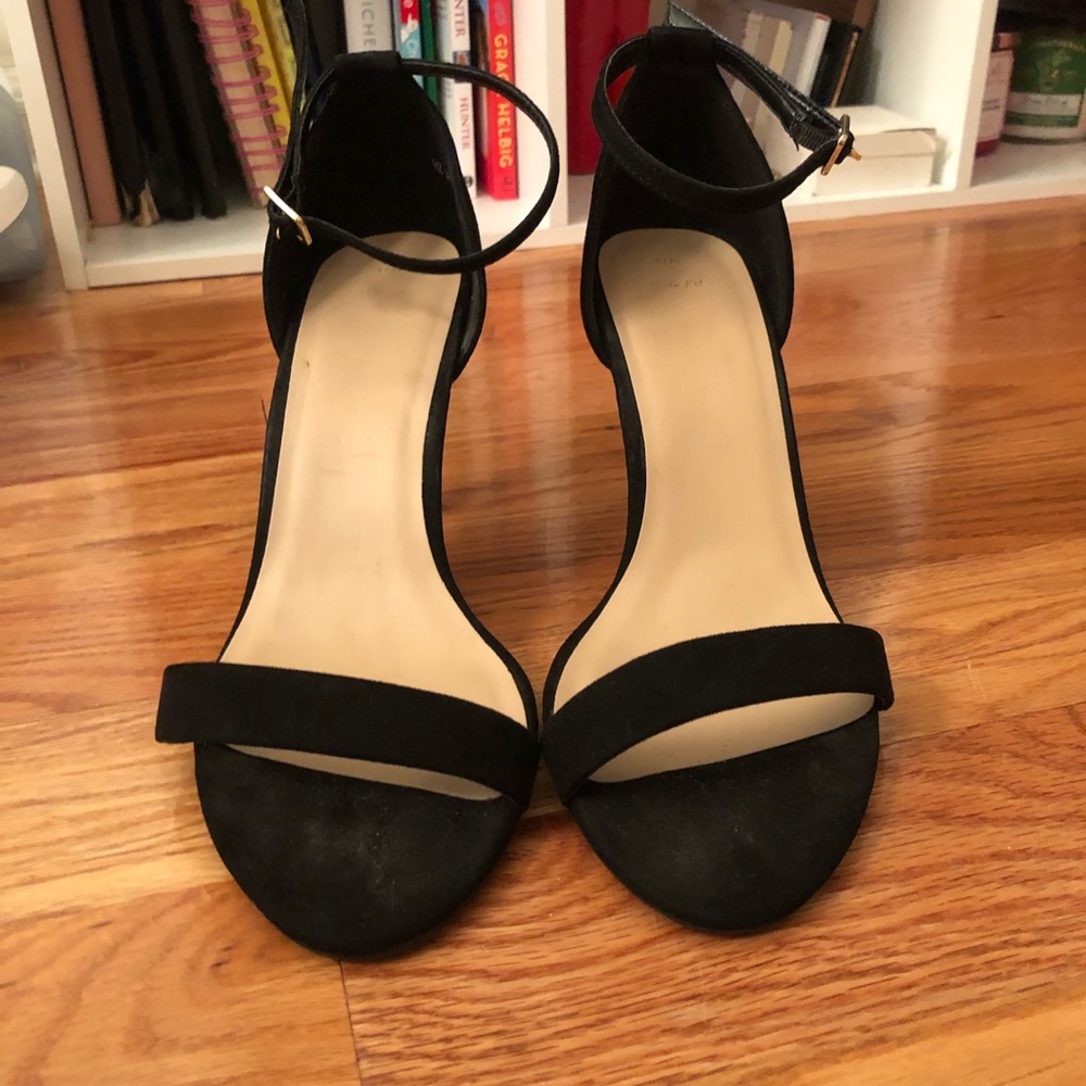 ASOS Black Stappy Heels
